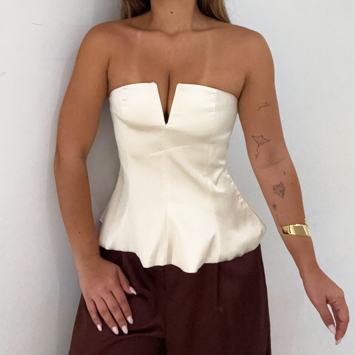 MIREYA SILK TOP