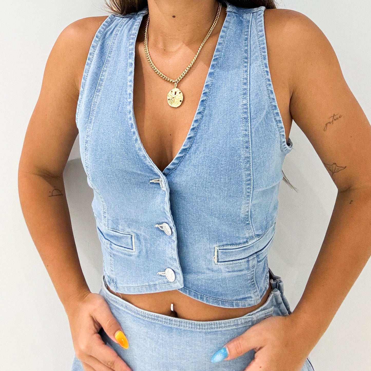 DENIM VEST