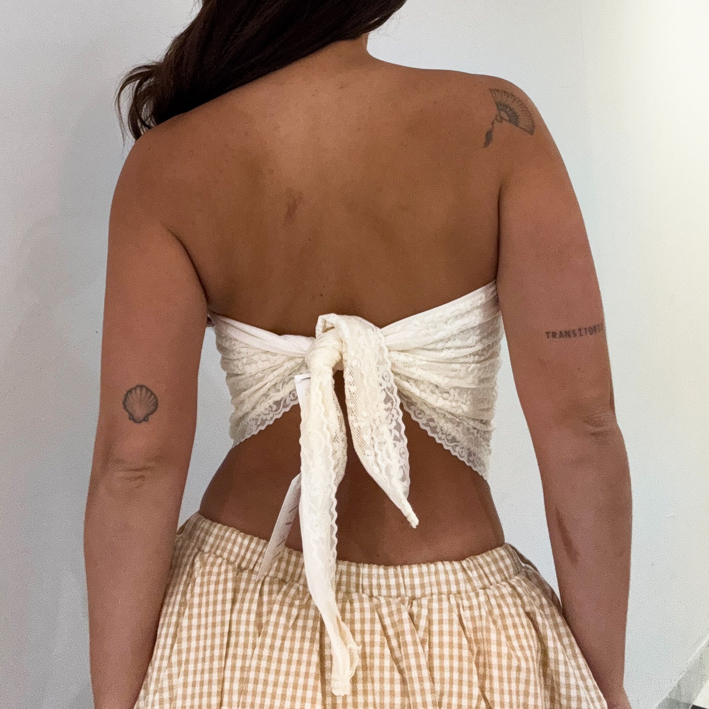 BANDANA LACE TOP