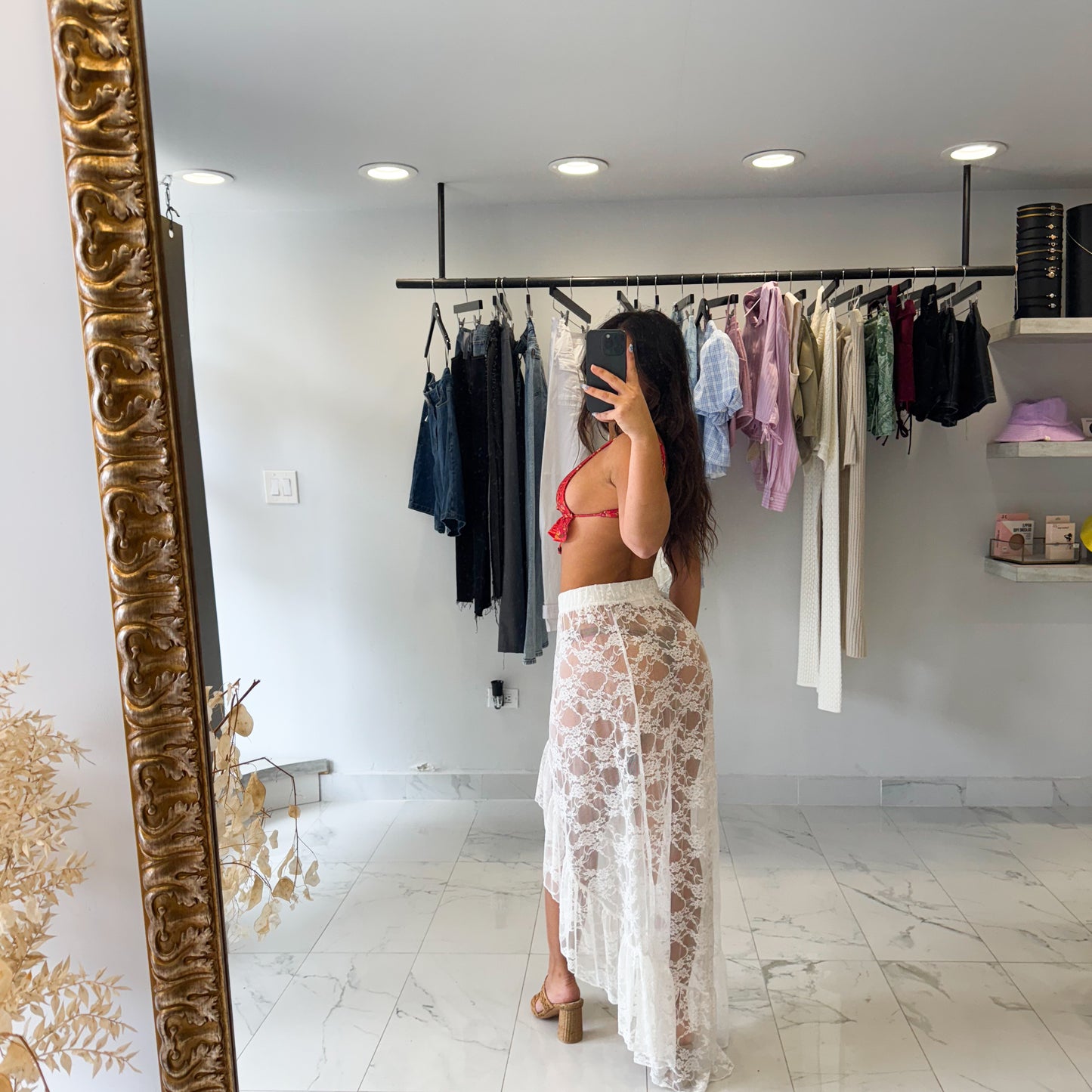 ASTA LACE SKIRT