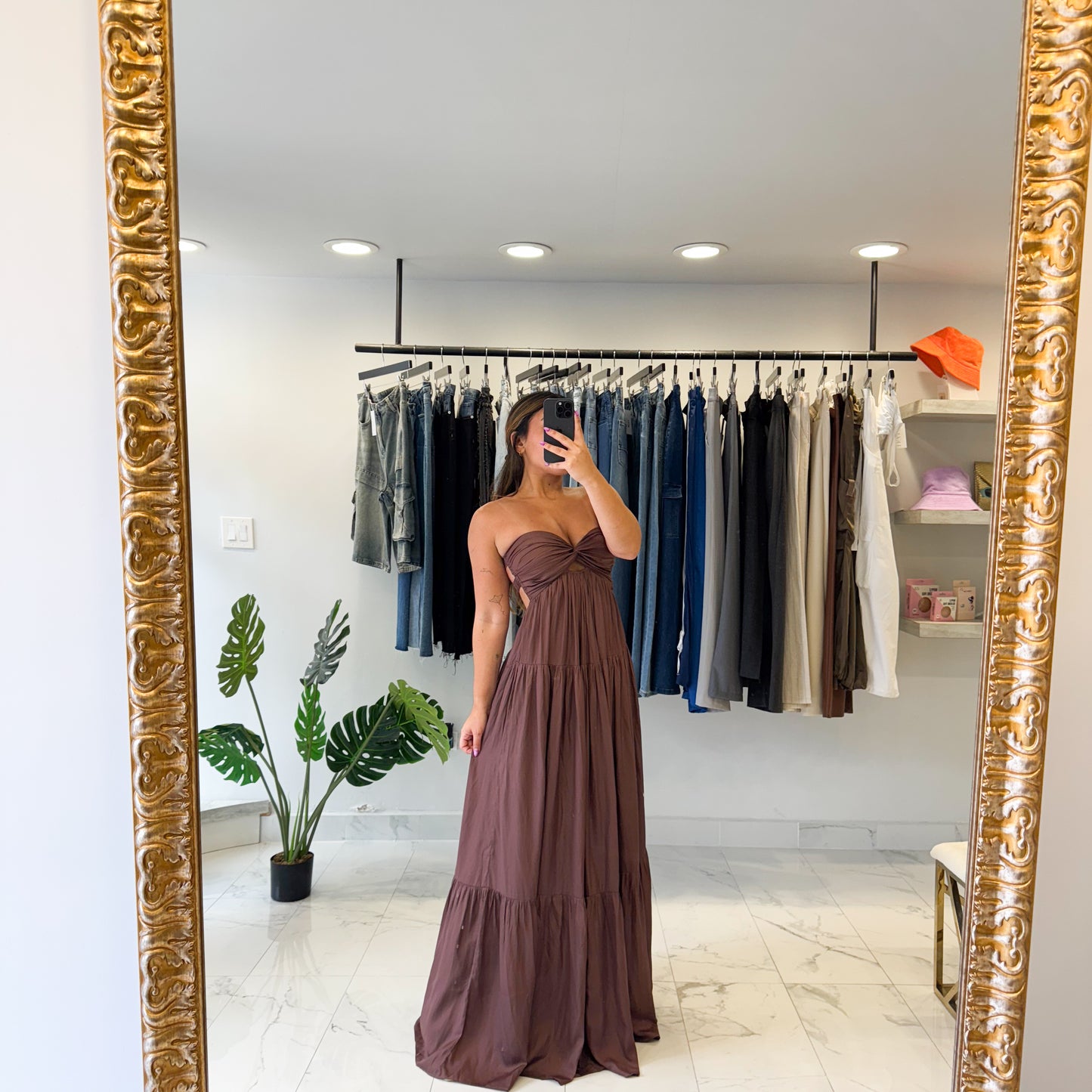 MOCHA MAXI DRESS