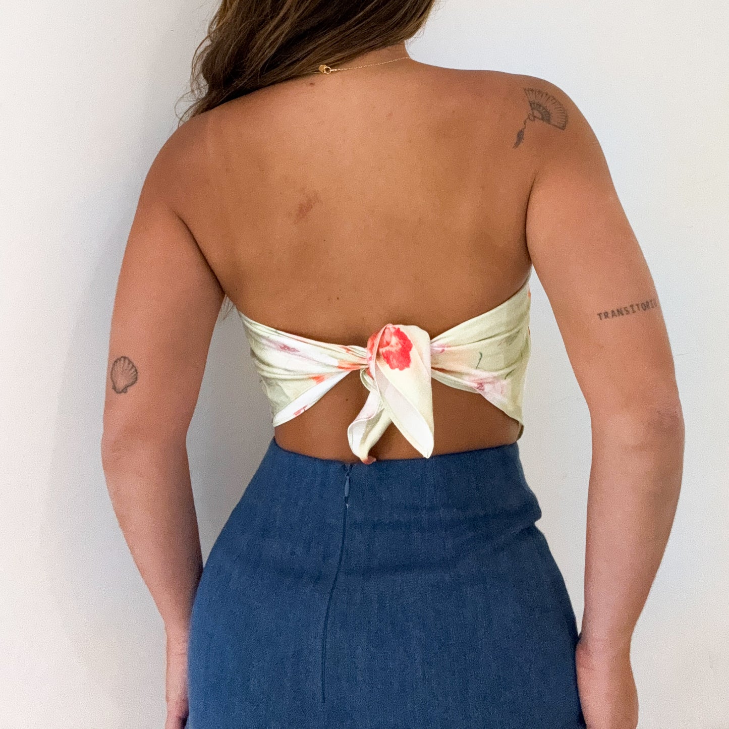 BANDANA FLORAL TOP