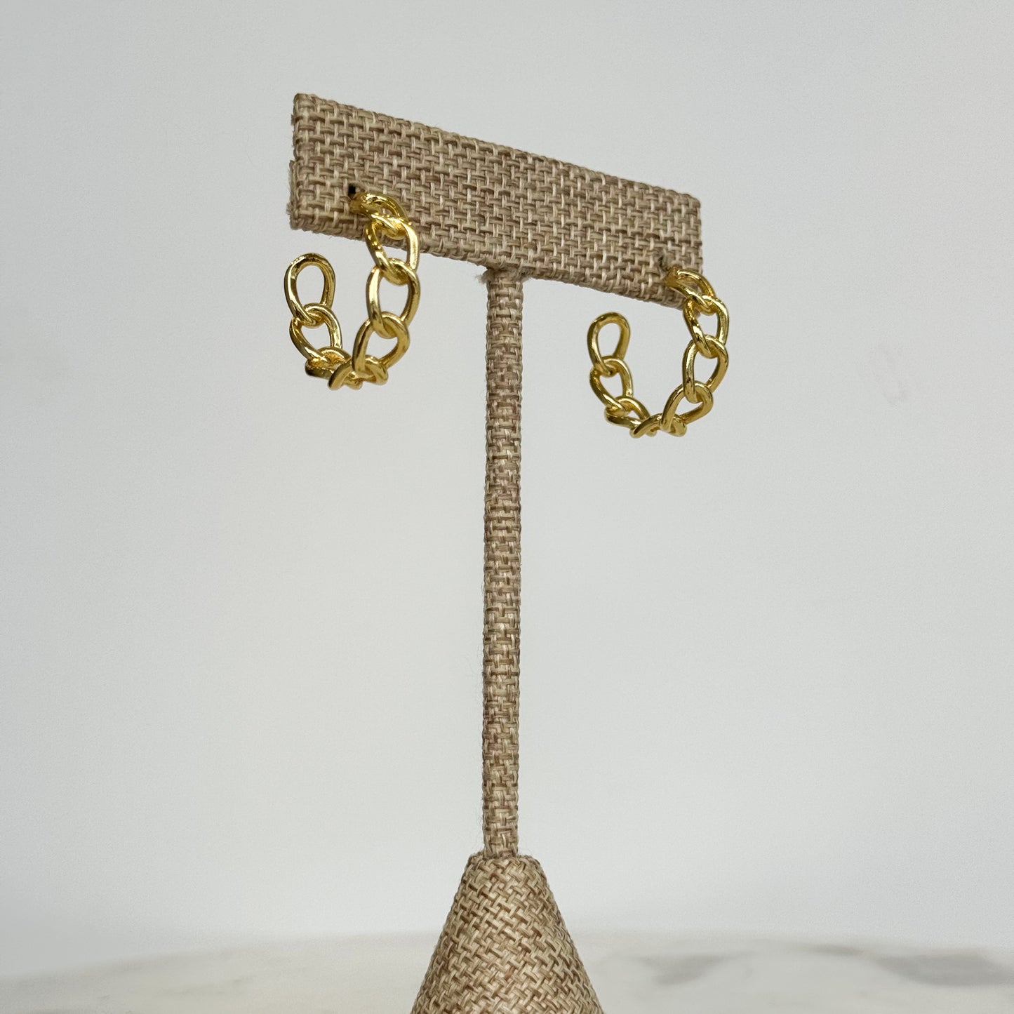 OPEN CHAIN EARRINGS