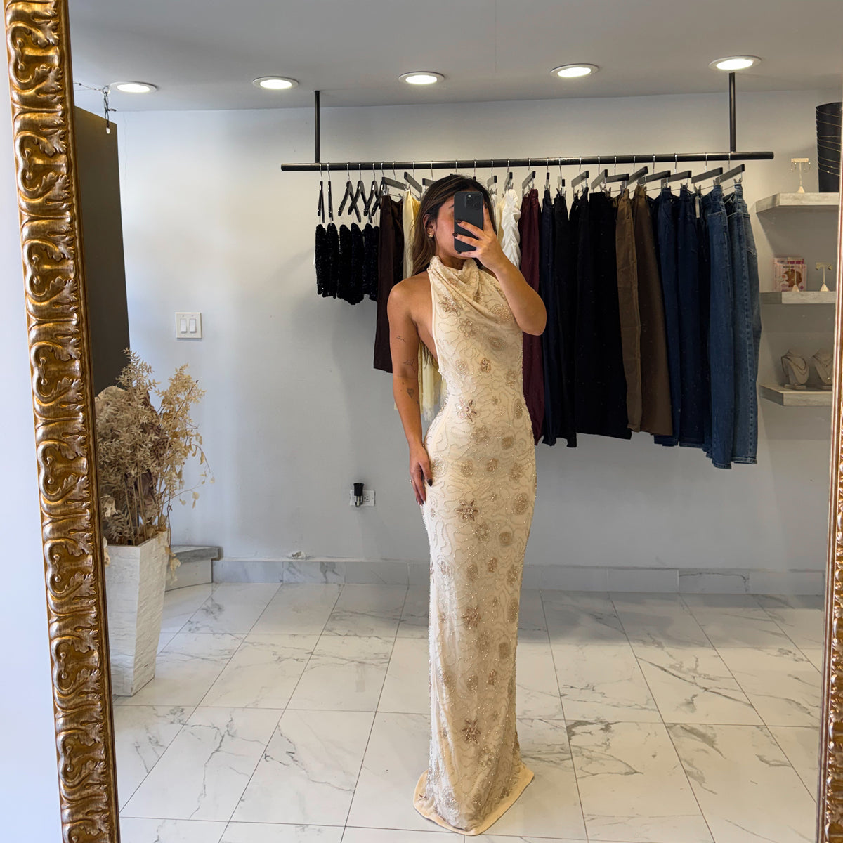 GALA BEADED DRESS