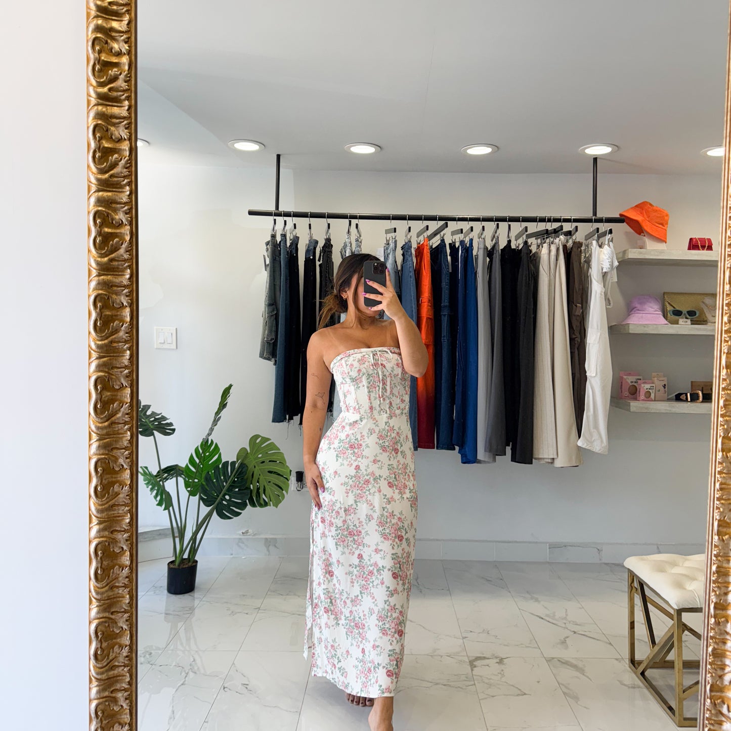 LOVELY FLORALS DRESS