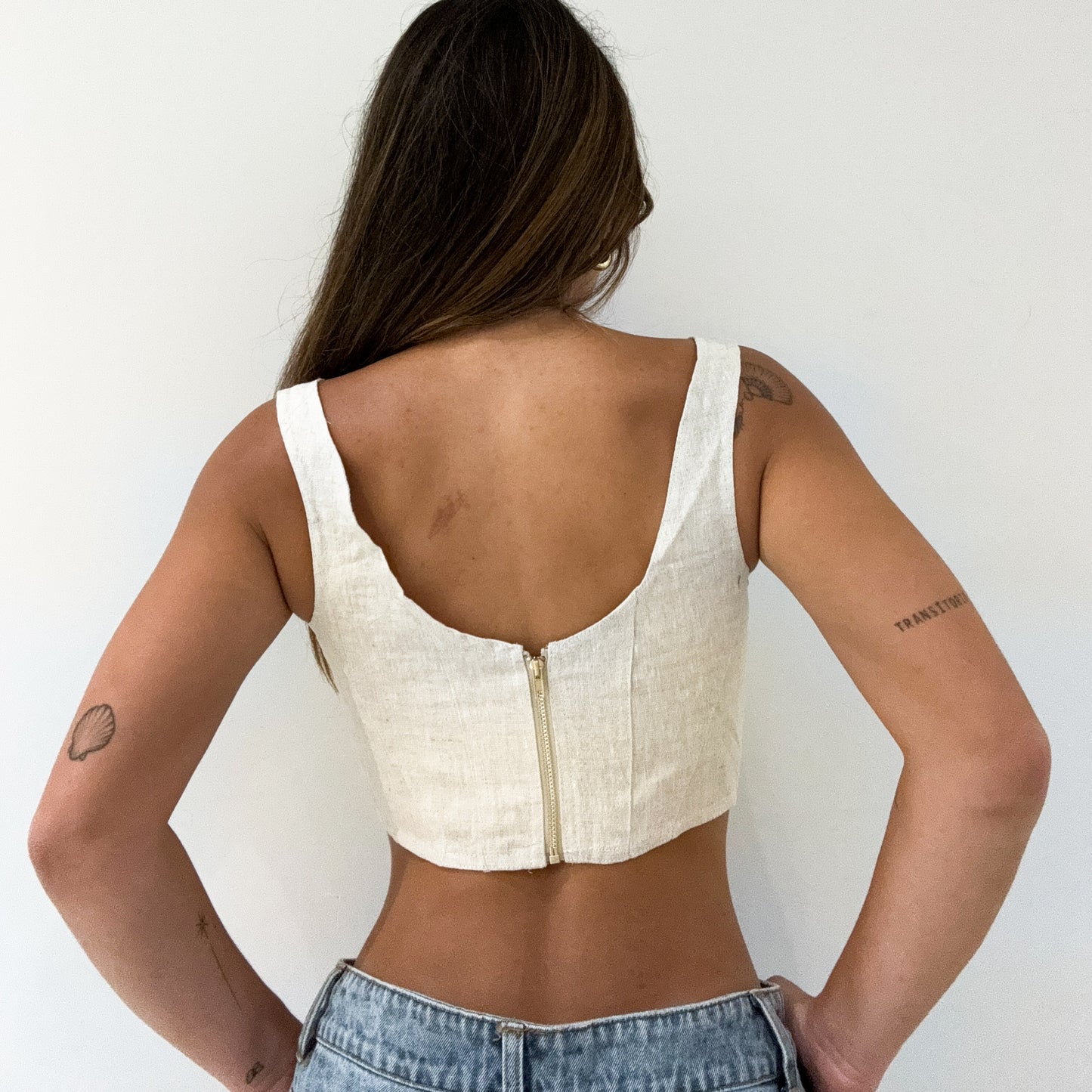 LINEN TOP