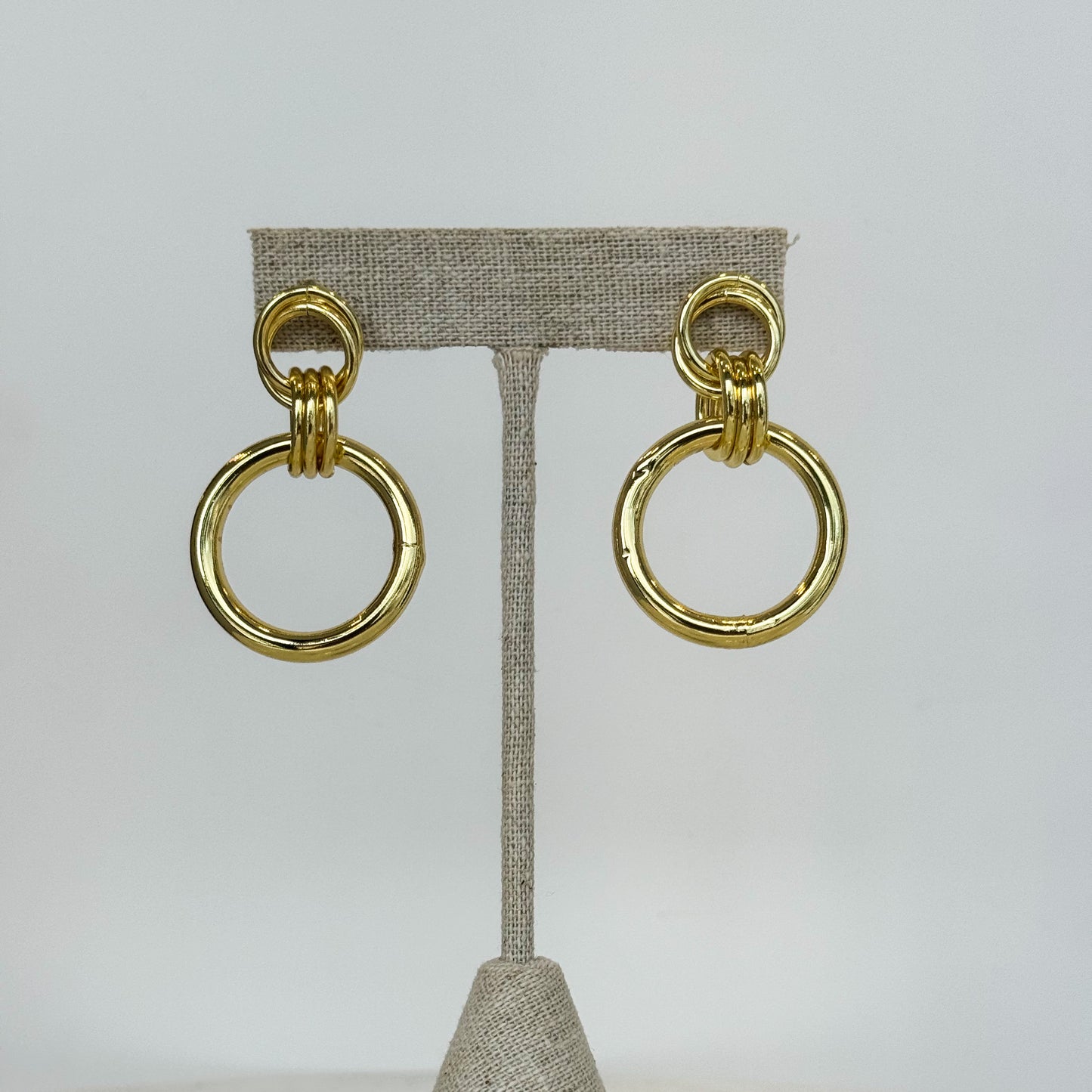 TRIPLE HOOP EARRINGS