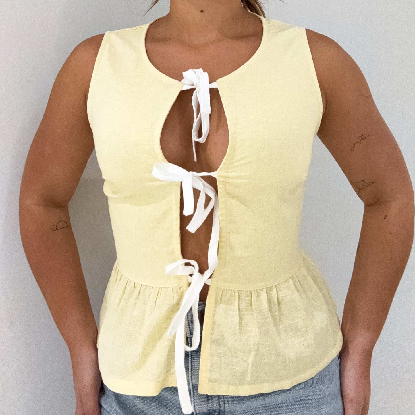 TIES VEST TOP