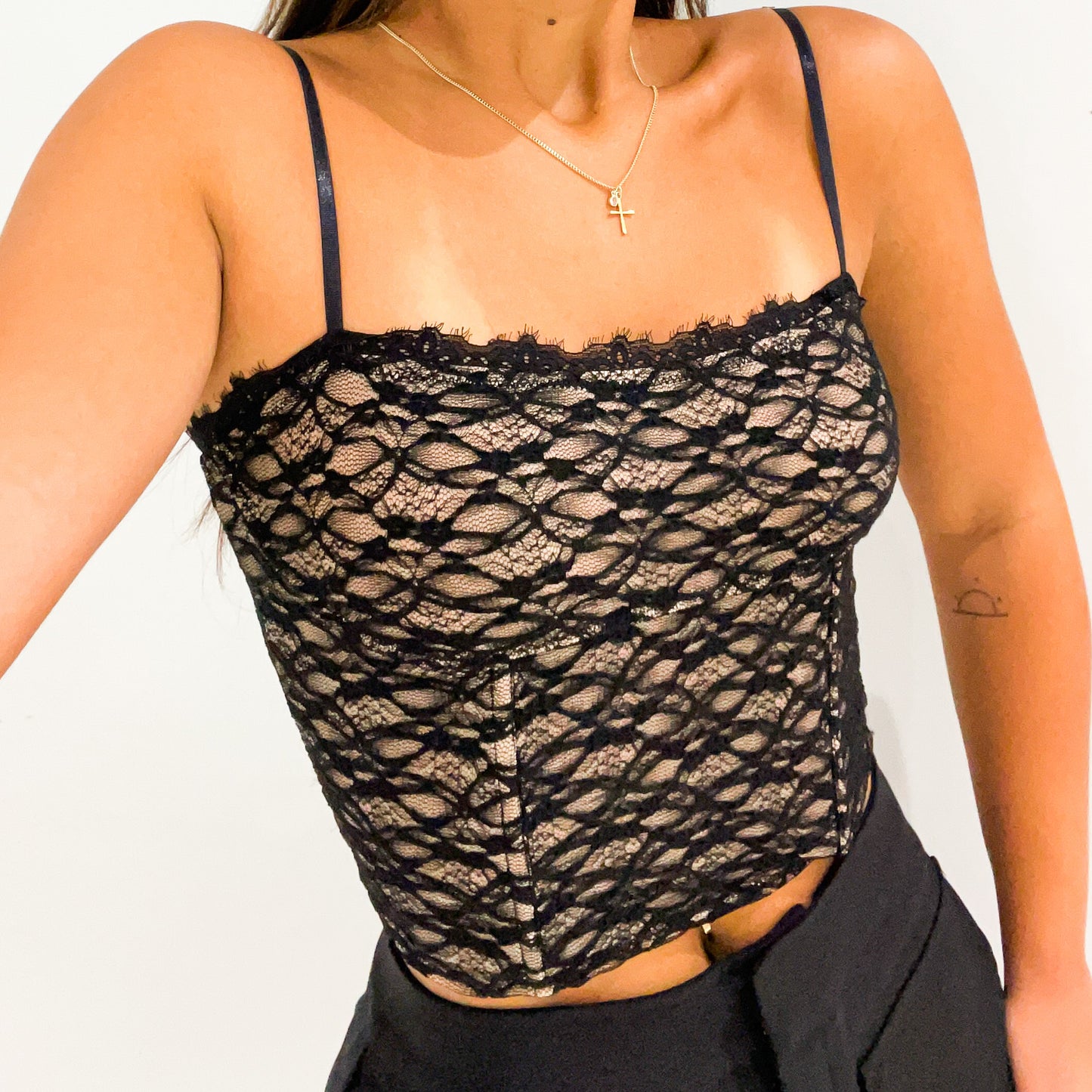 EBONY LACE TOP