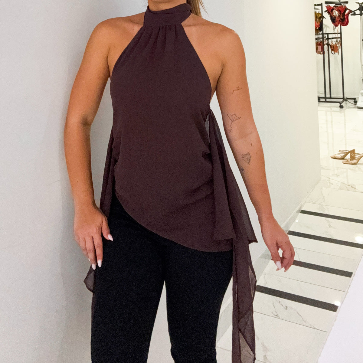 ROMINA CHIFFON TOP