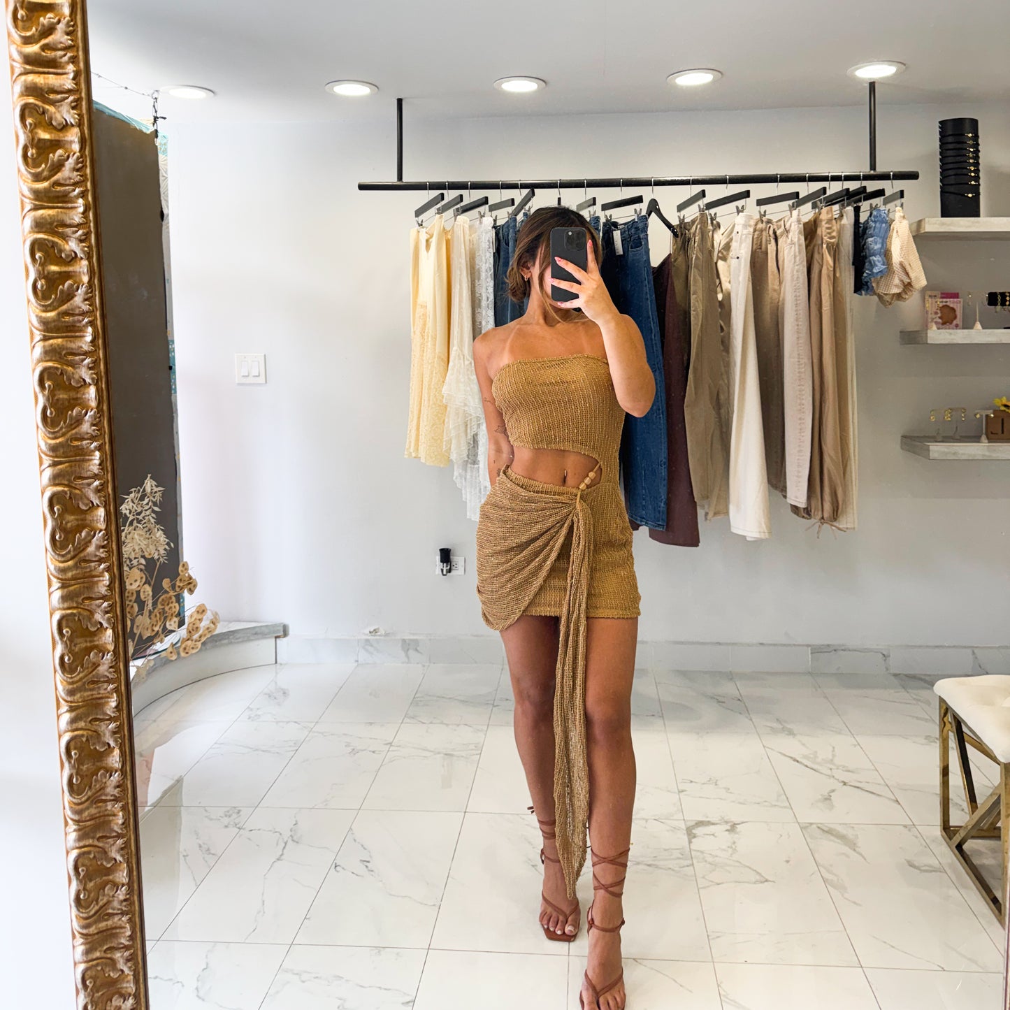 TULUM CROCHET DRESS