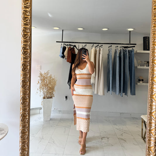KNIT MULTI DRESS
