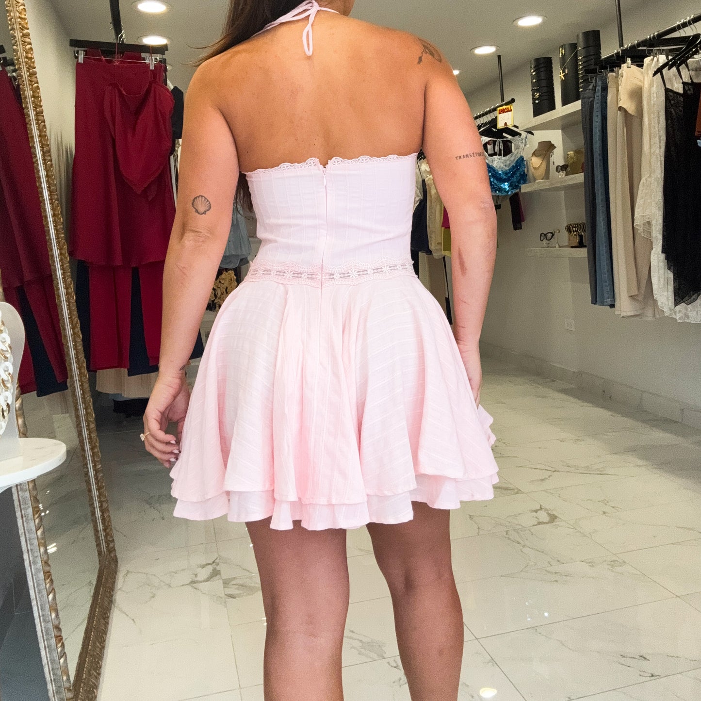 THE LACE DRESS