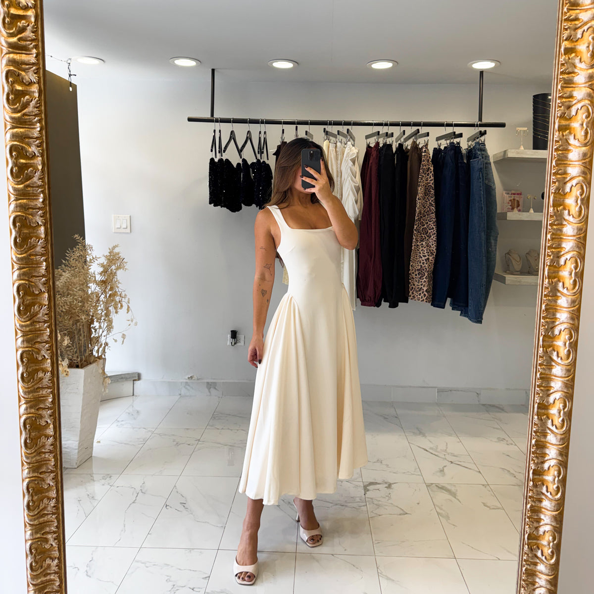 LYRA MIDI DRESS