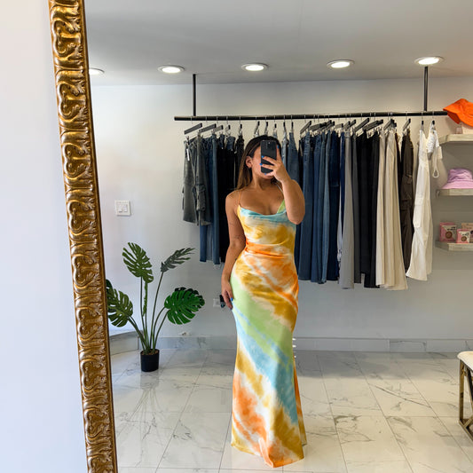 KEILY SILK DRESS