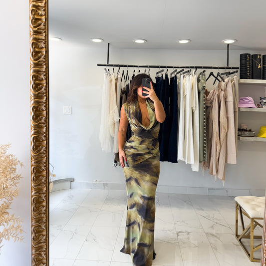 MOSS MESH DRESS