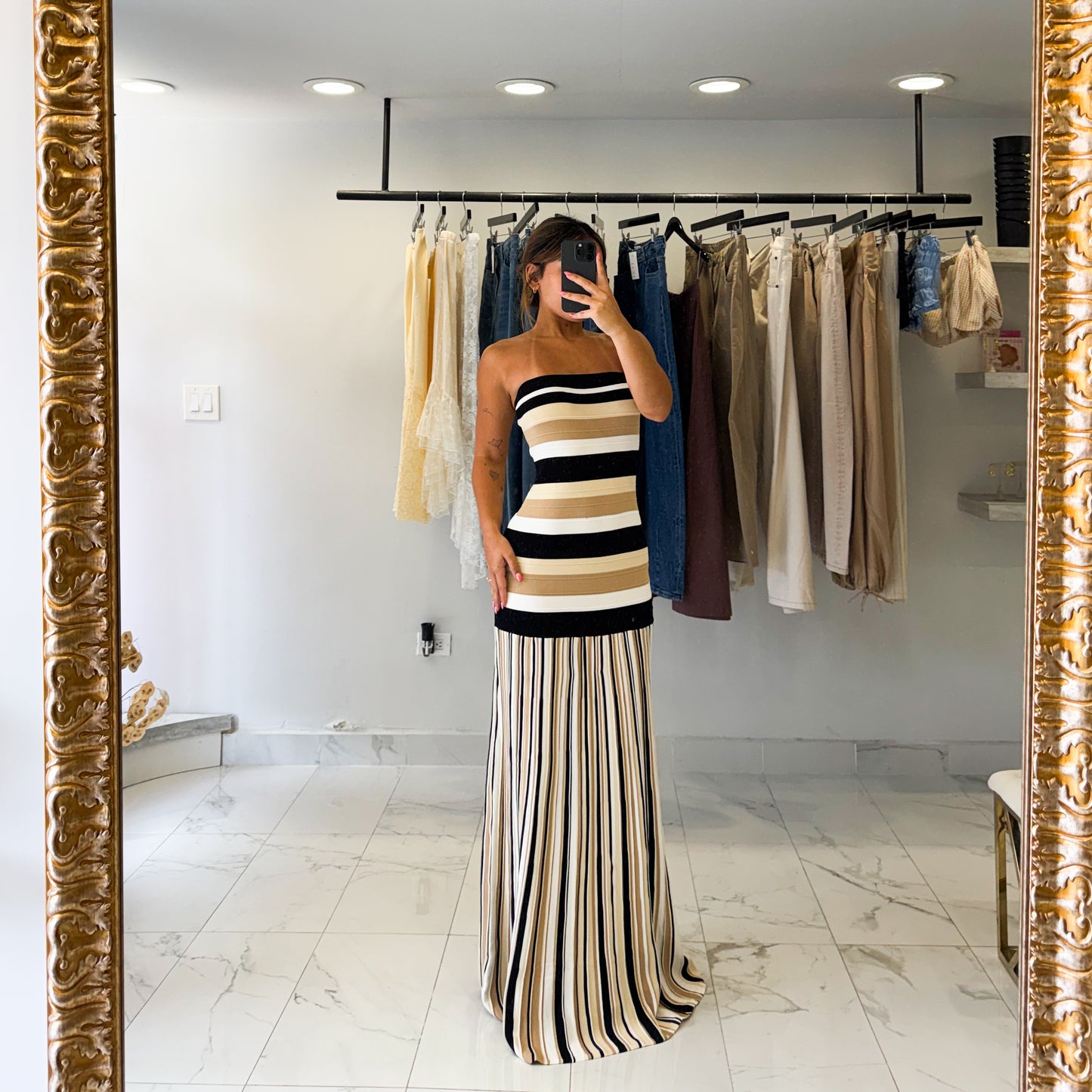 NEUTRALMIX MAXI DRESS