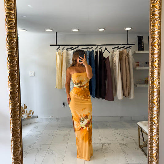 BRUNEI MESH DRESS