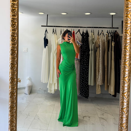 CAROL EMERALD DRESS