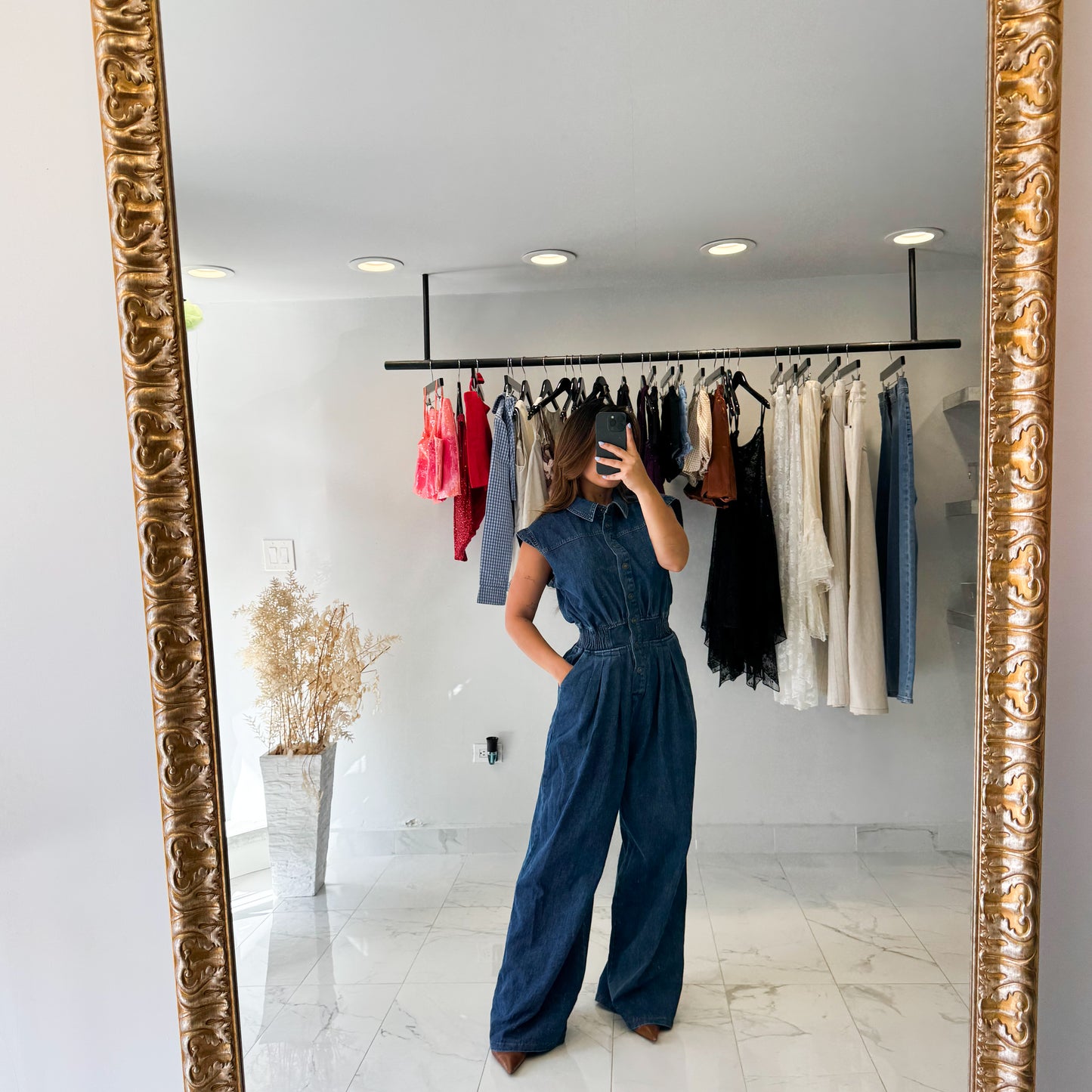 INDIGO JUMPSUIT