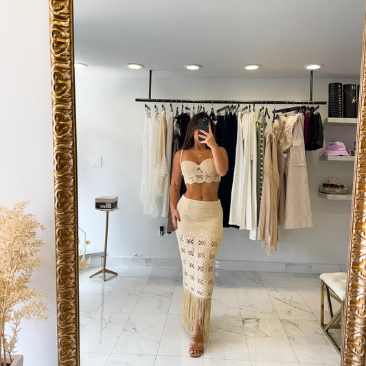 GOLDEN FRINGE SET
