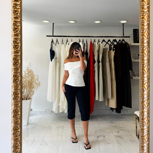 CAPRI BLACK PANTS