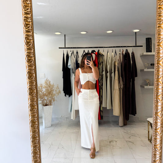 OFF WHITE LINEN SET