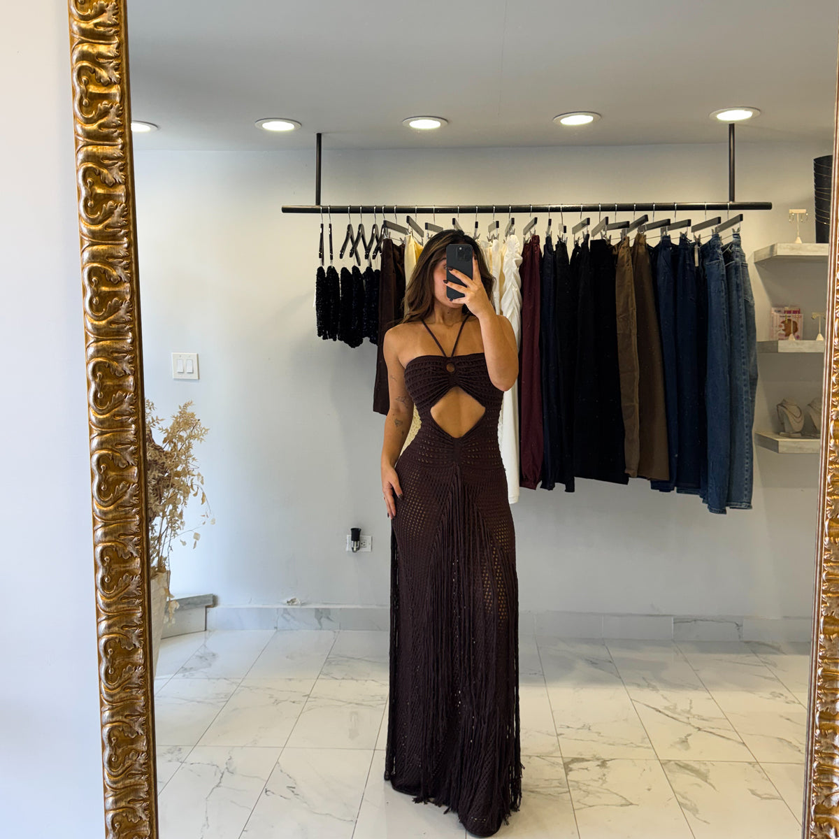 CANYON CROCHET DRESS
