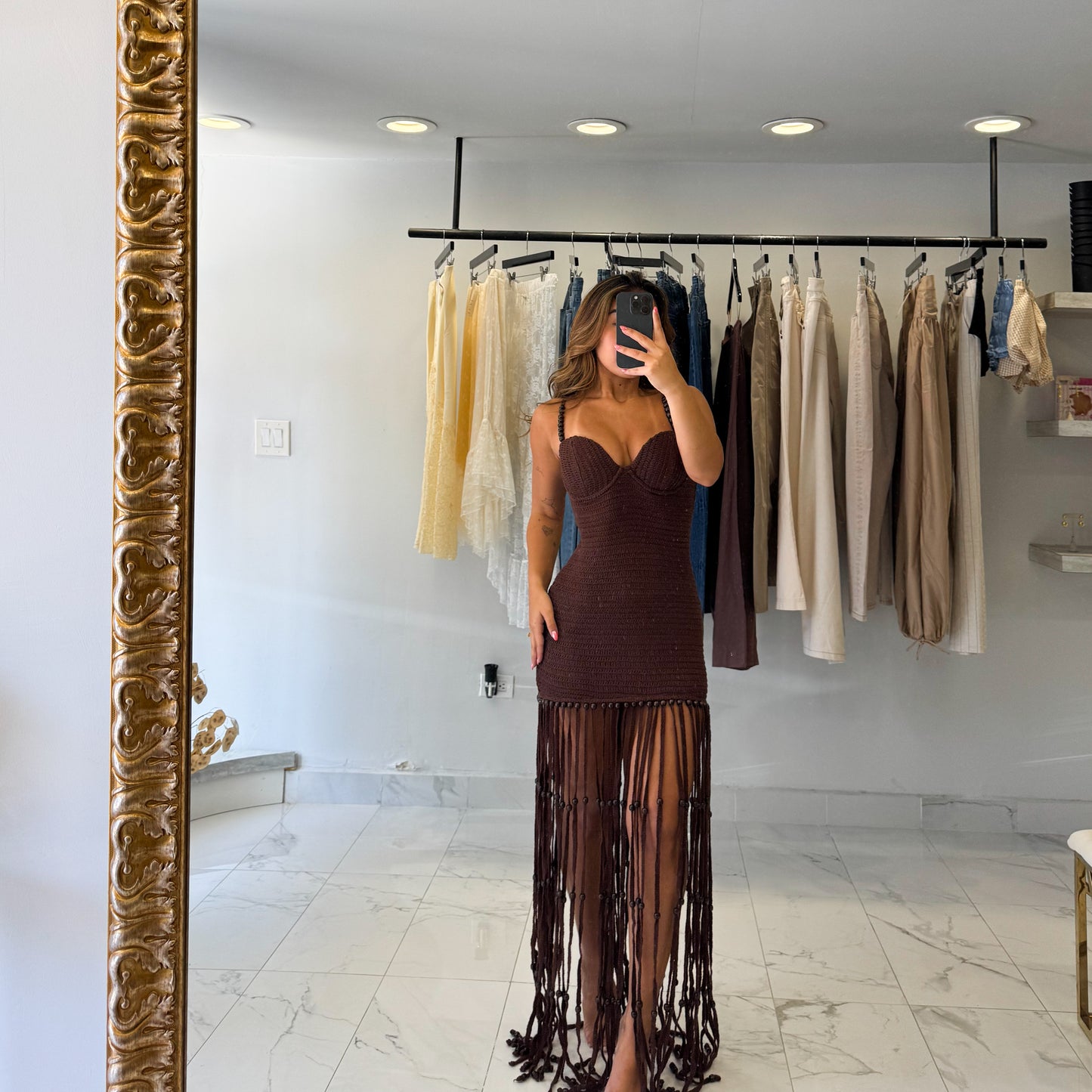 COCOA BROWN DRESS