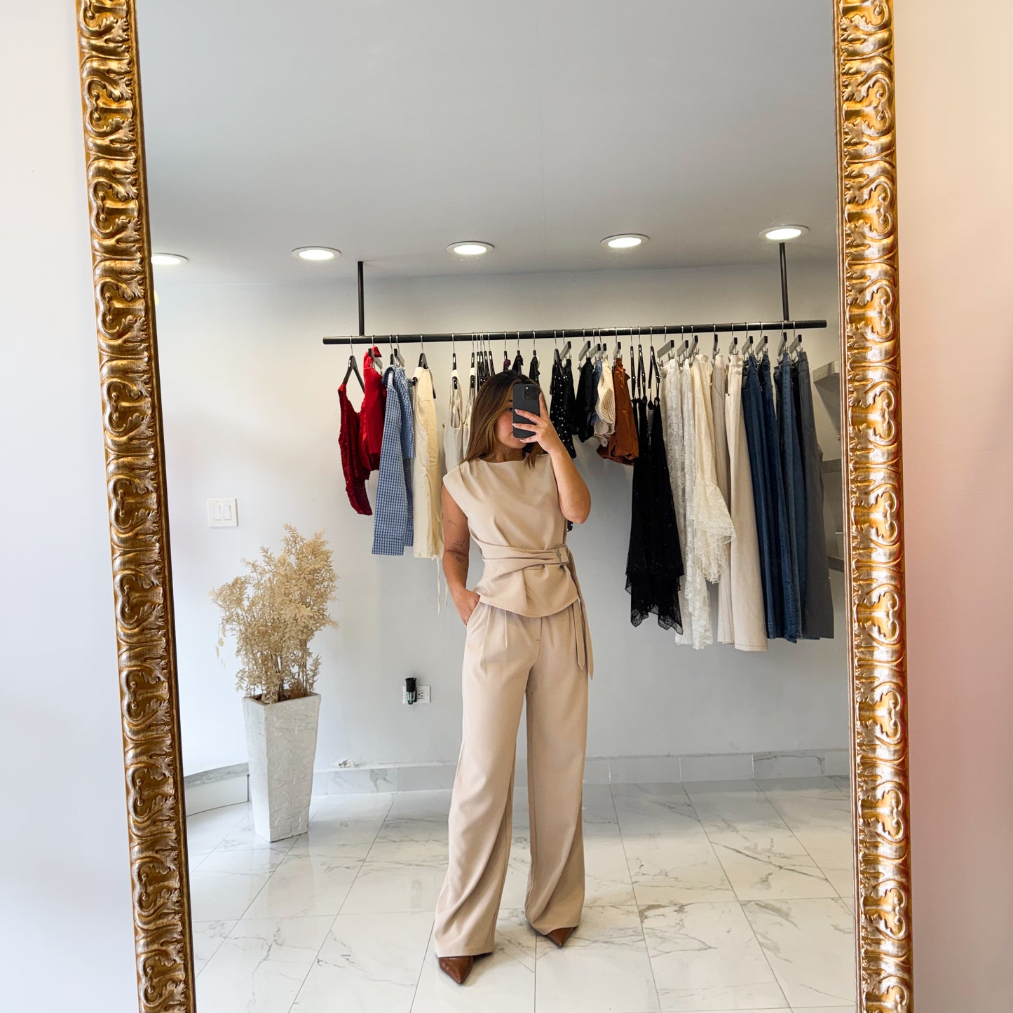 BELTED SET