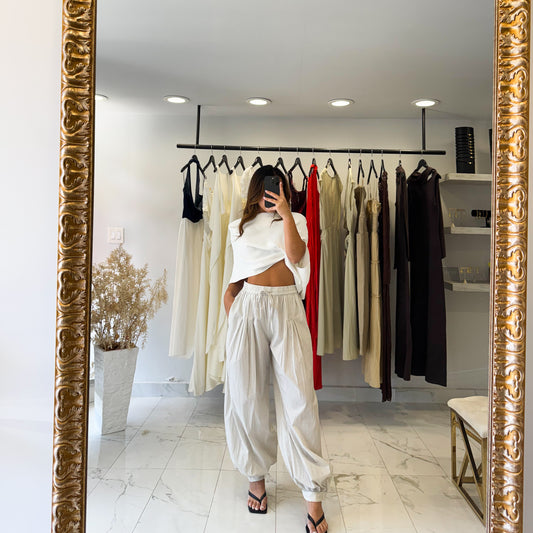 BALLOON STRIPES PANT