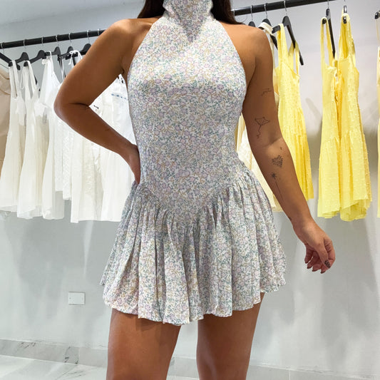 MERLE FLORAL ROMPER