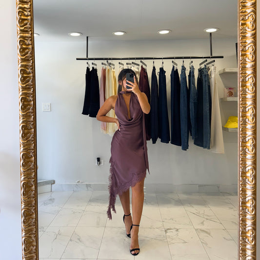 AYLA SILK DRESS