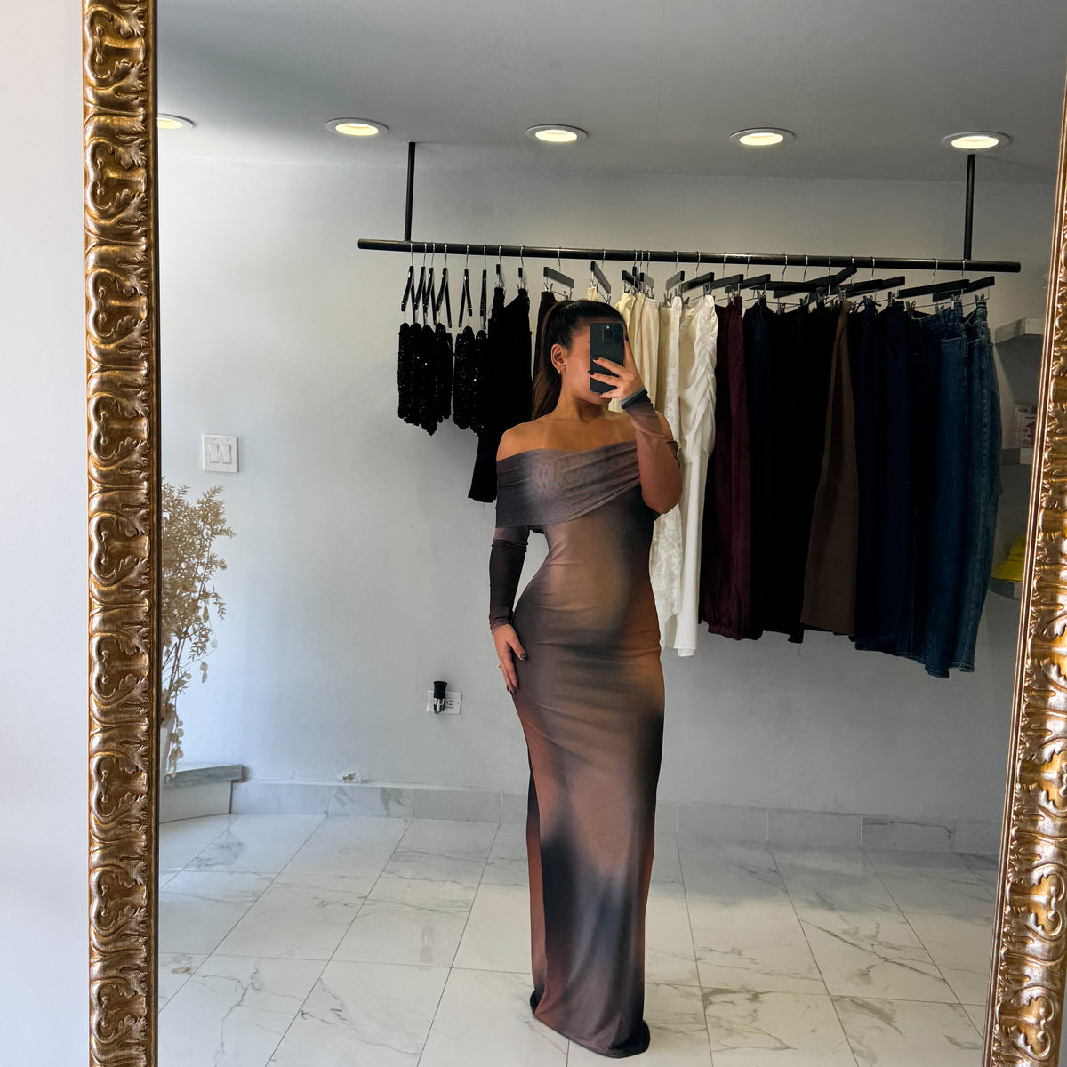 KATIANA MESH DRESS