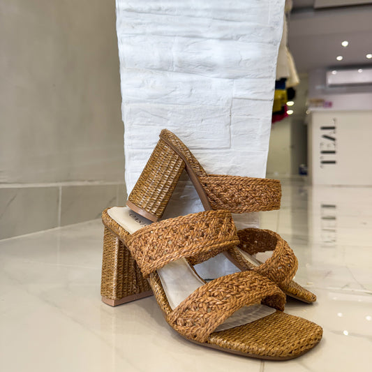 BARBARA CAMEL HEELS