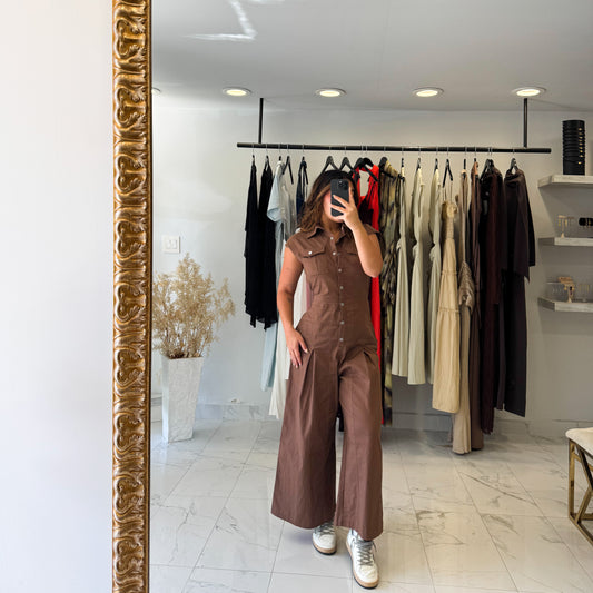 WIDE LEG JUMPSUIT