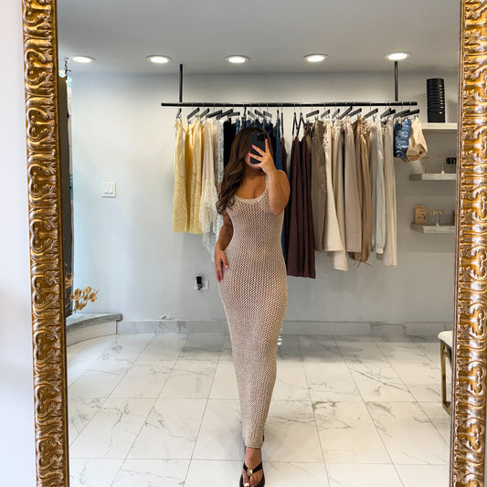 METALLIC THREAD MAXI
