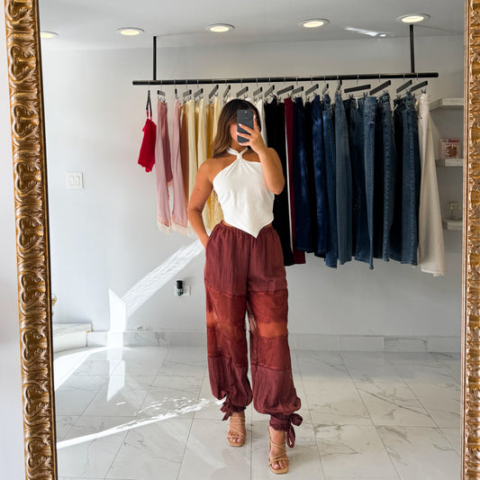 EROS PANT TERRACOTA