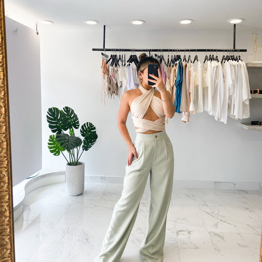 SAGE PALAZZO PANT